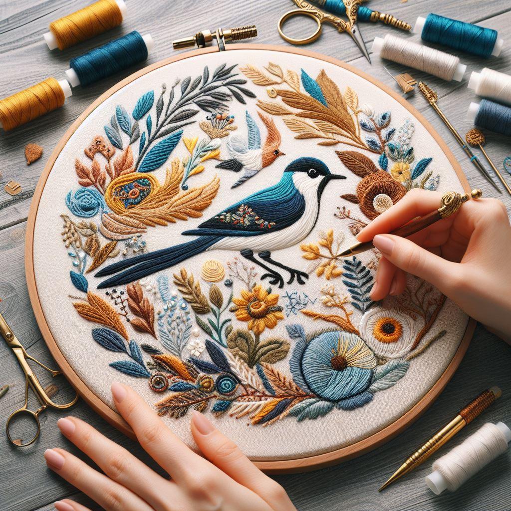 Hand Embroidery vs. Machine Embroidery: Which Technique is Right for You? | Veethreads - Vee Threads