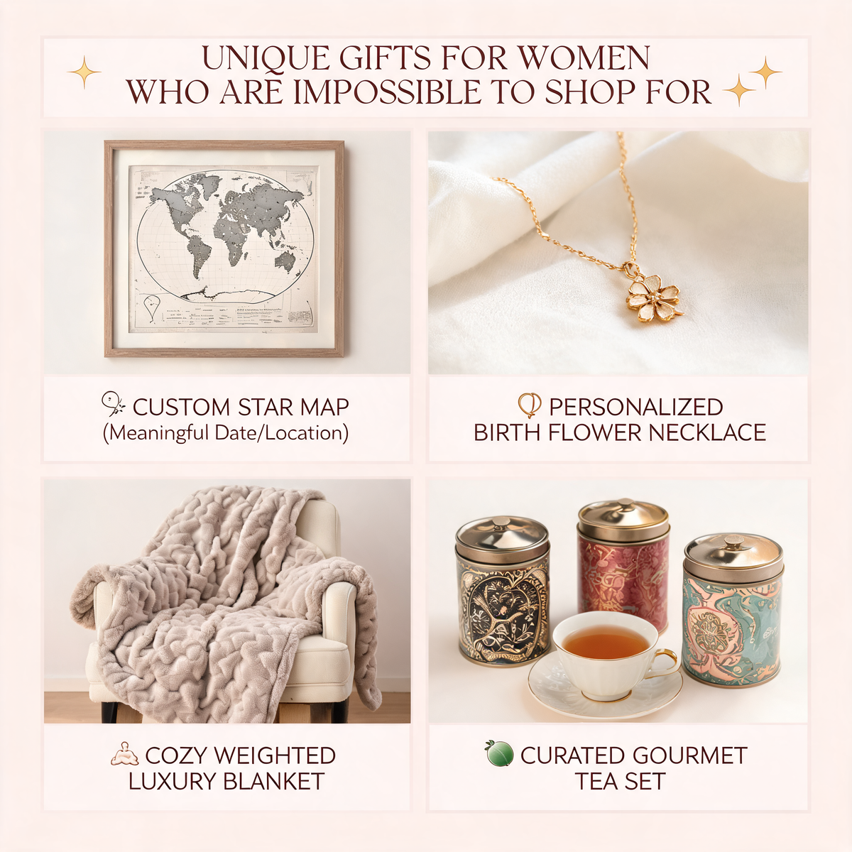 Unique Gifts for Women Who Are Impossible to Shop For