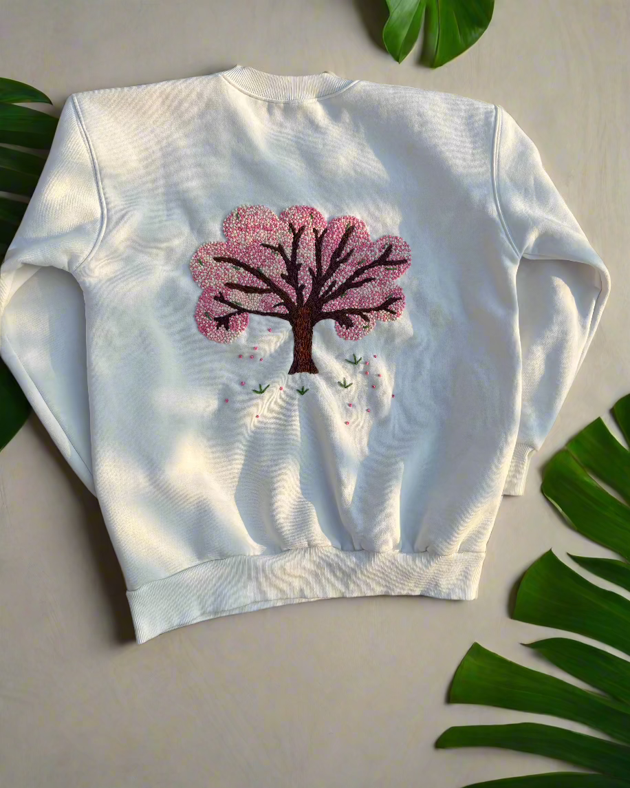Aurora Arbor handcrafted Sweatshirt (Unisex) - Vee Threads