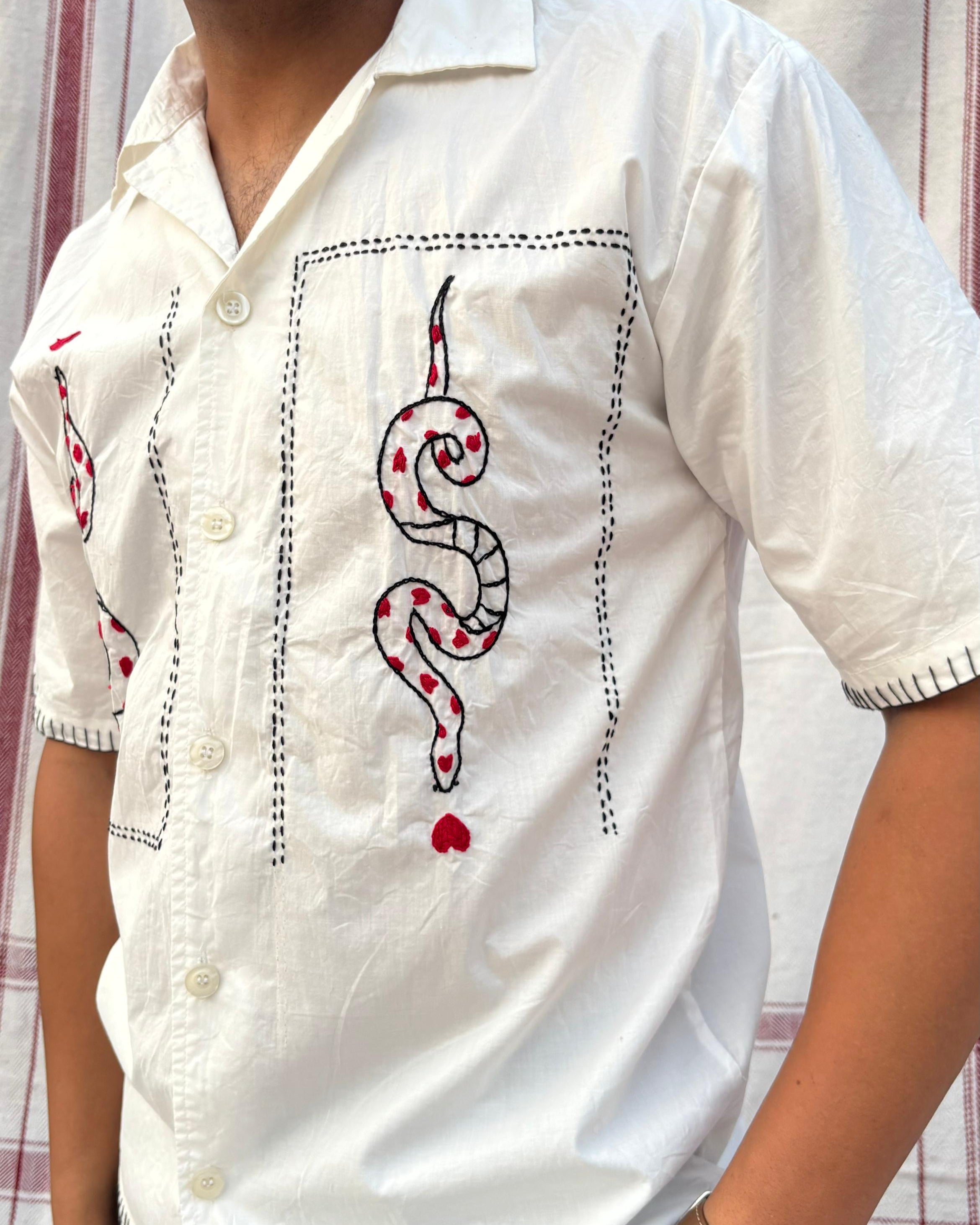 embroidered Shirt - Vee Threads
