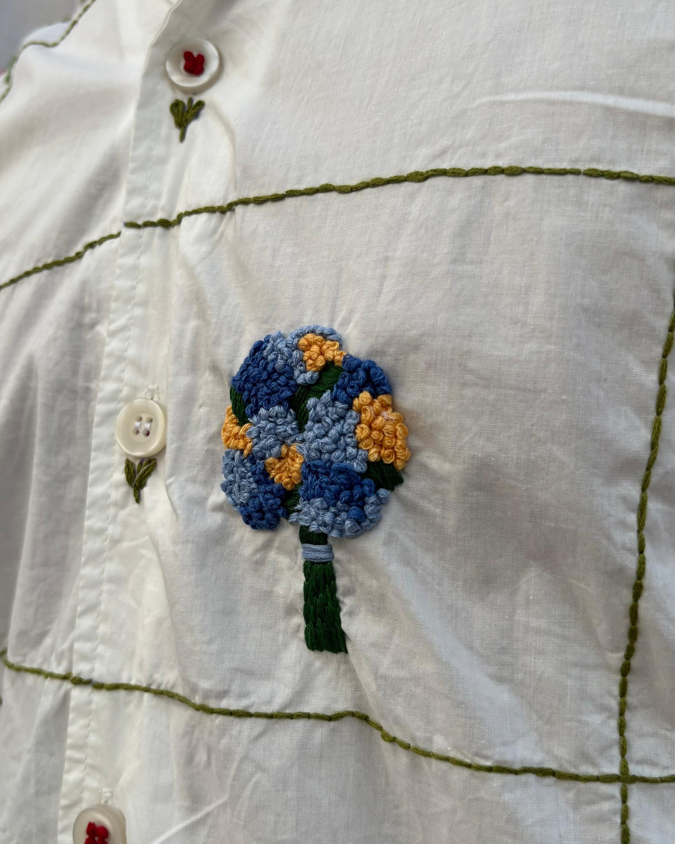 Bagicha embroidered Shirt - Vee Threads