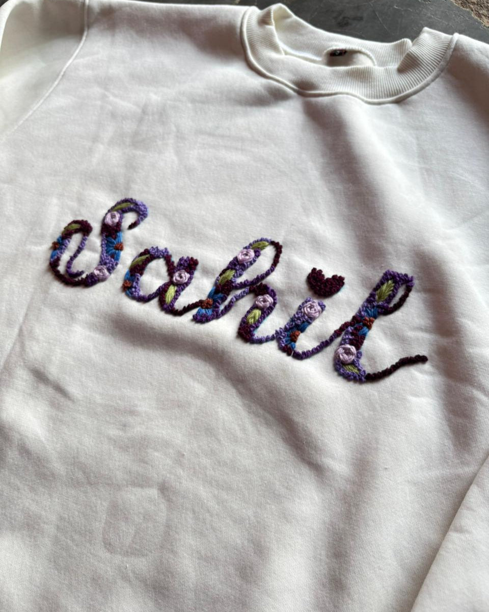 customised tshirt flatlay