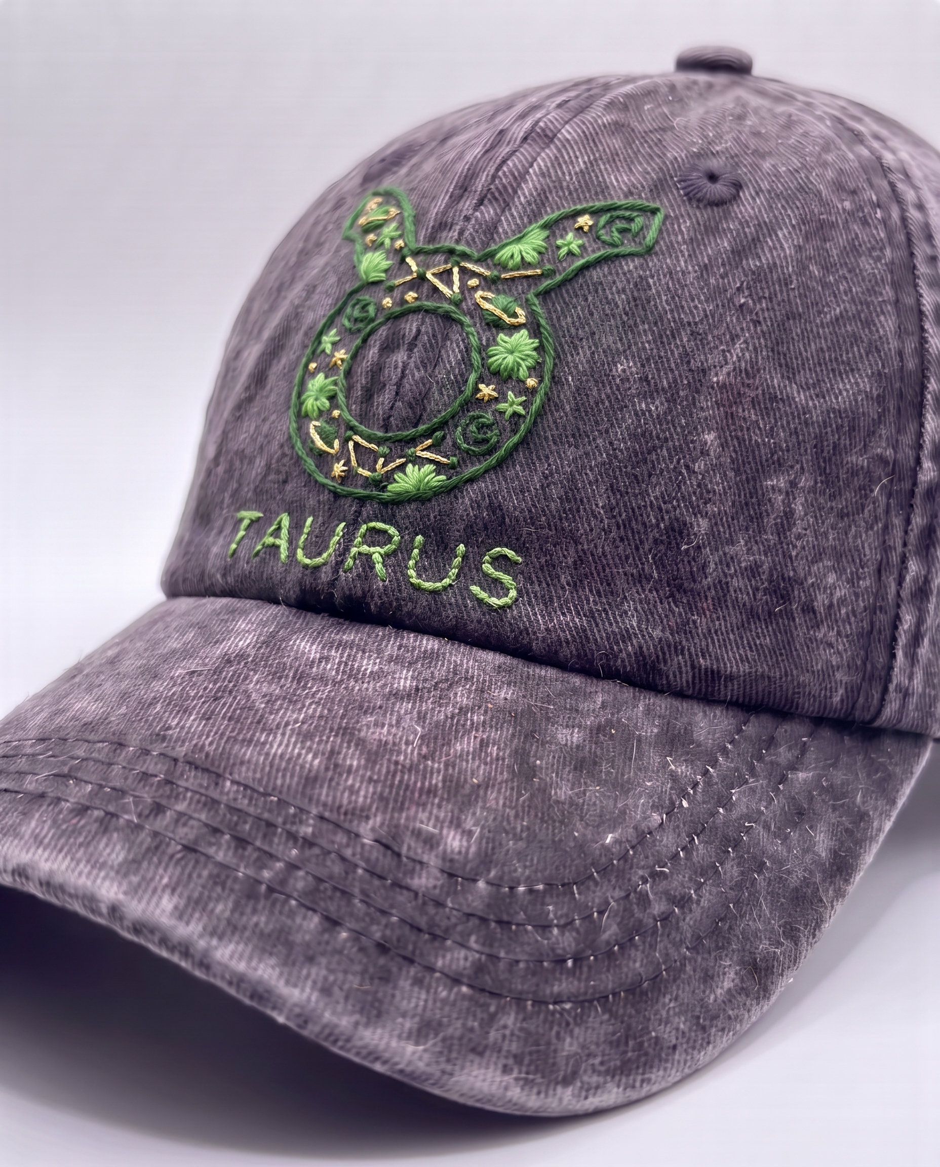 Zodiac Sign Embroidered Cap, Choose Your Star Sign