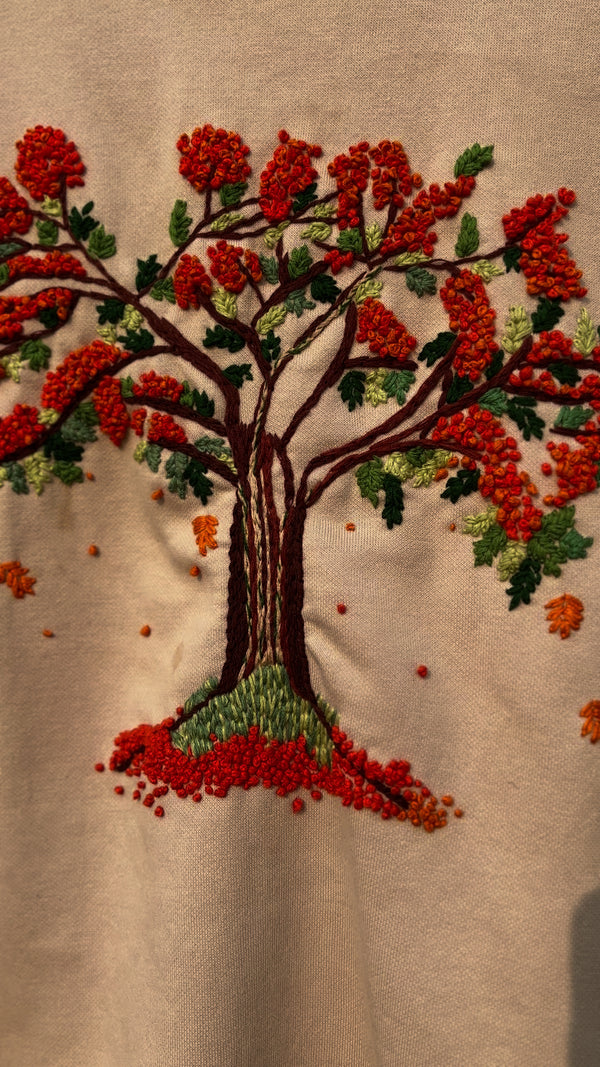 Autumn Arbor handcrafted Sweatshirt