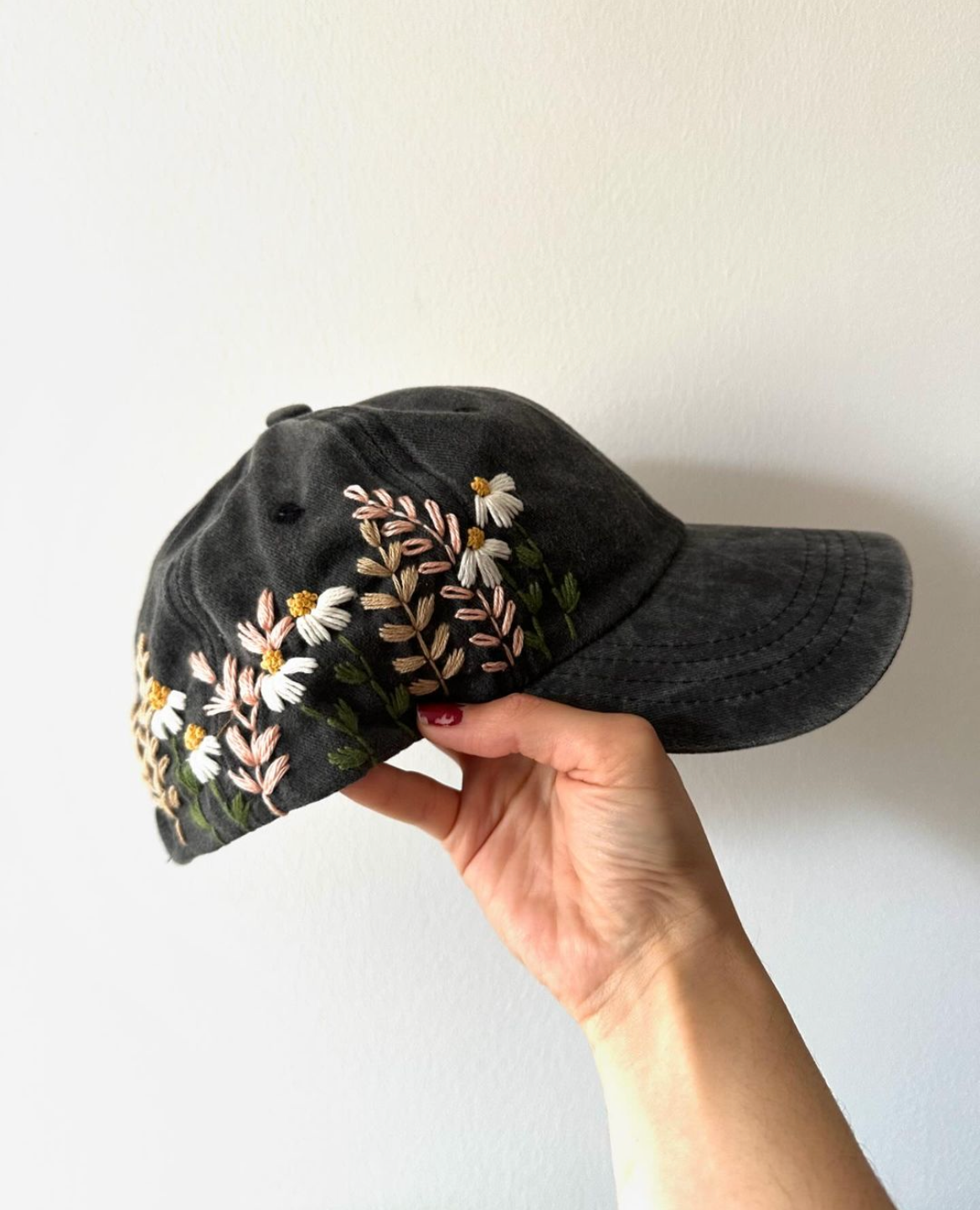 embroidery cap