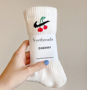 embroidery socks