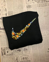 Swoosh Hand Embroidery Oversized T-Shirt