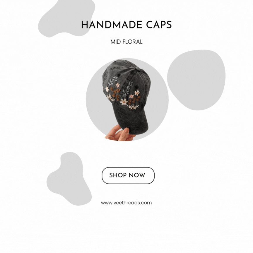 embroidery caps