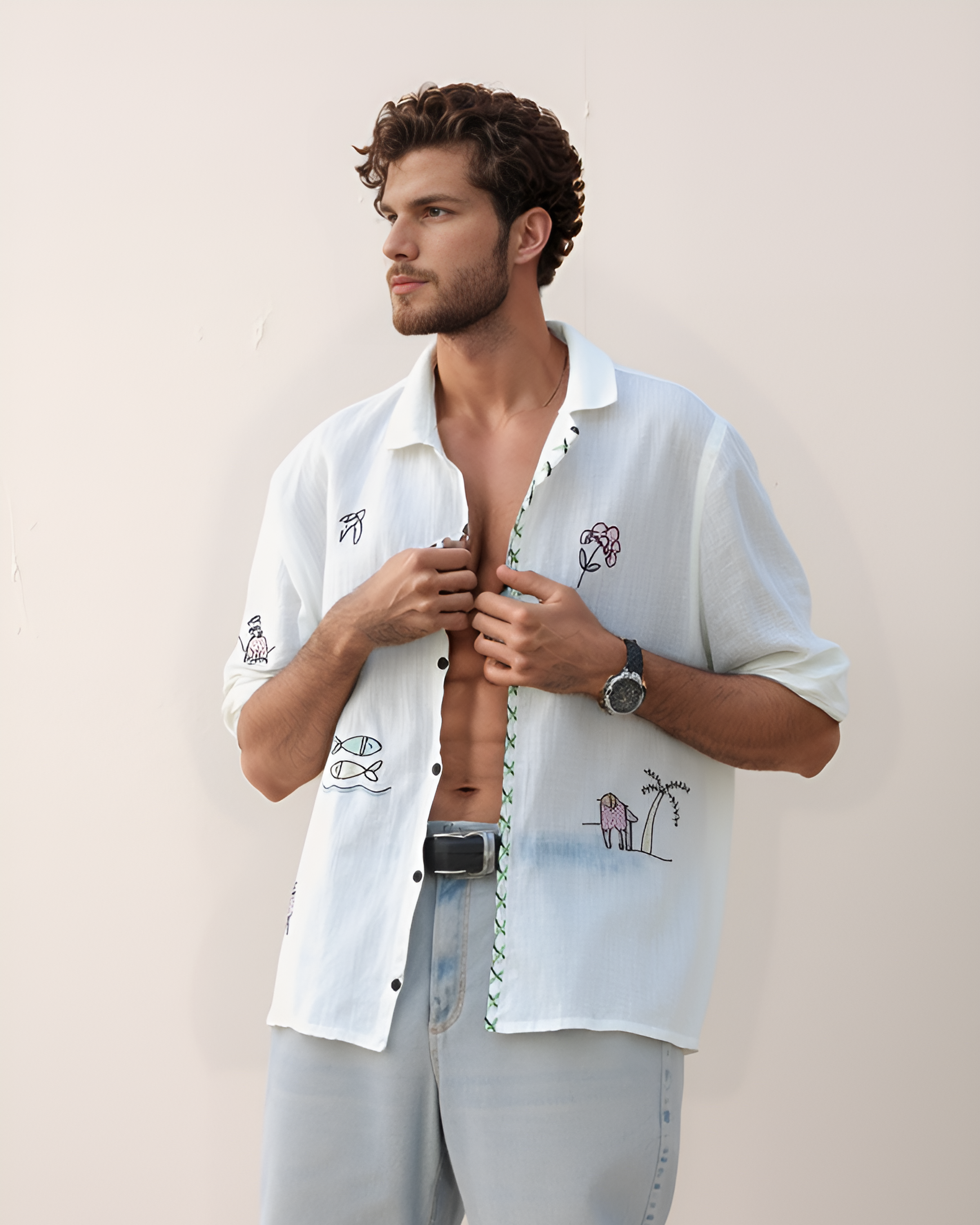 embroidered shirts