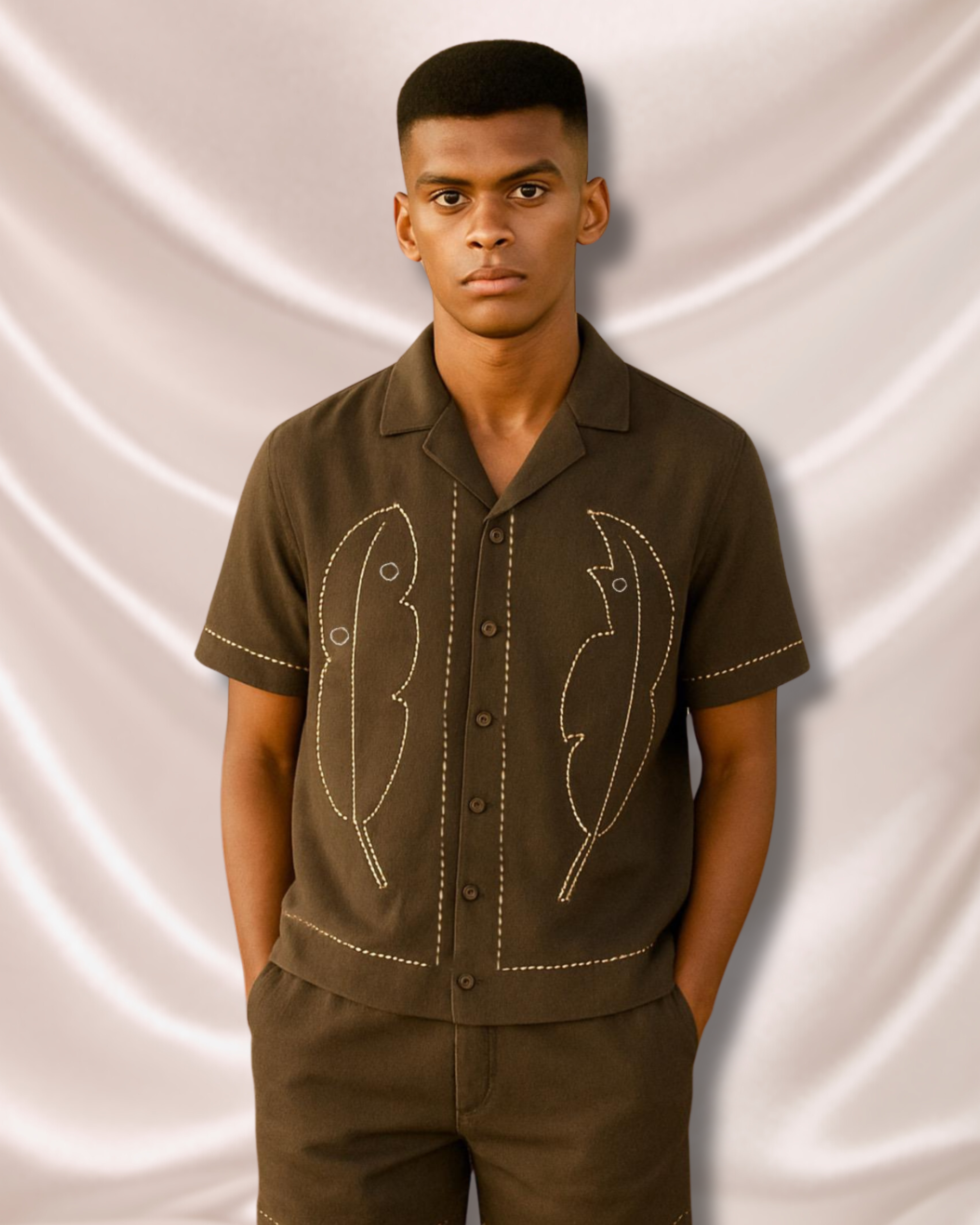 Embroidered shirts