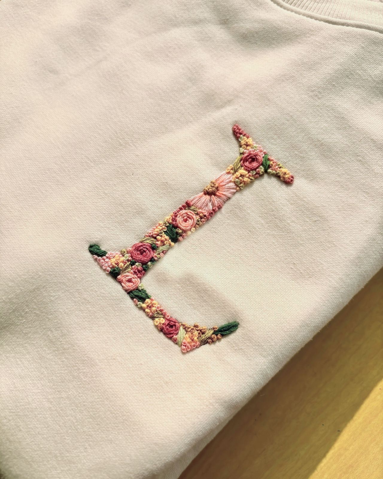 embroidery sweatshirts