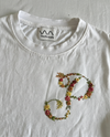 Name Initials Customise Hand Embroidery T-Shirt (UNISEX)