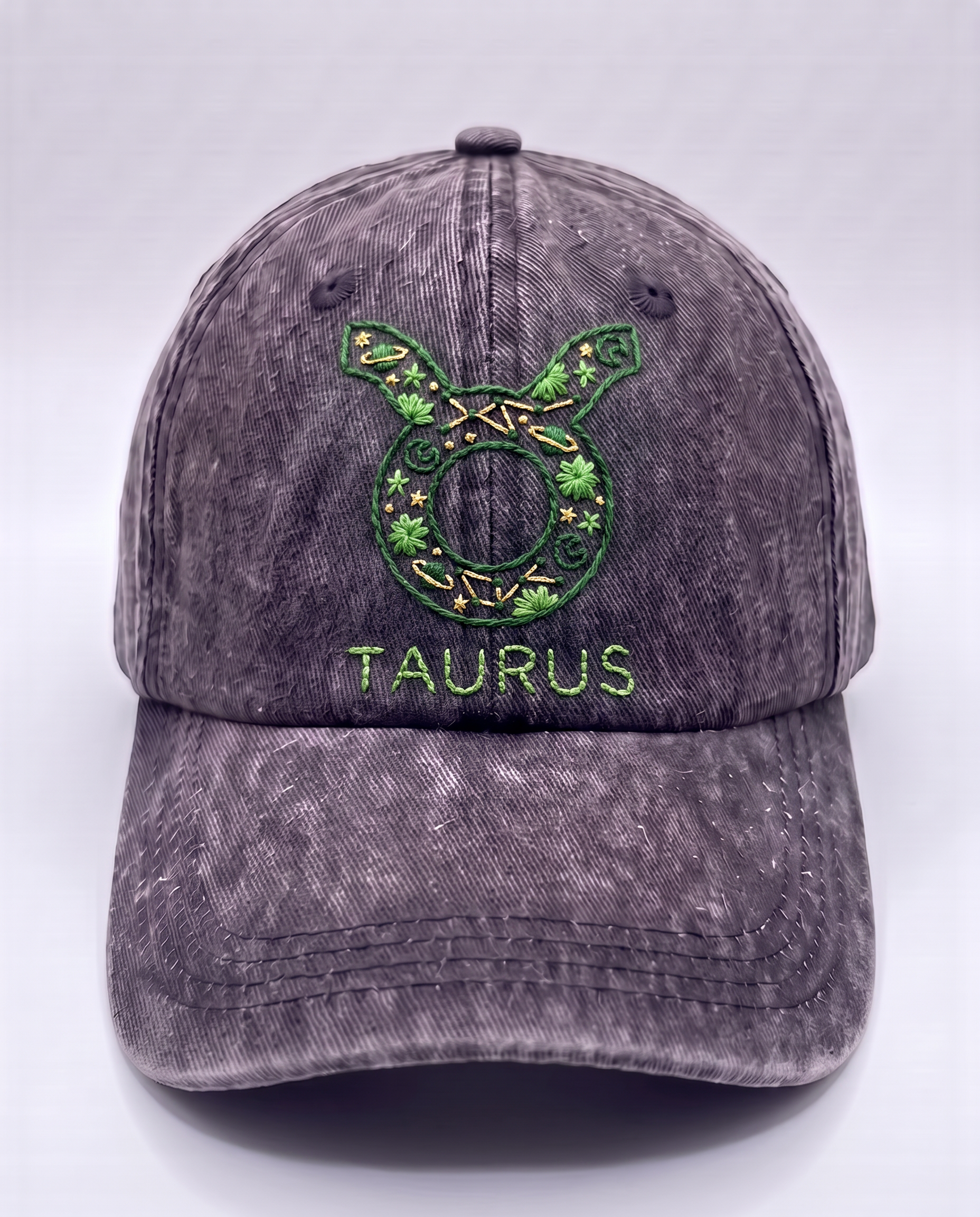 Zodiac Sign Embroidered Cap, Choose Your Star Sign
