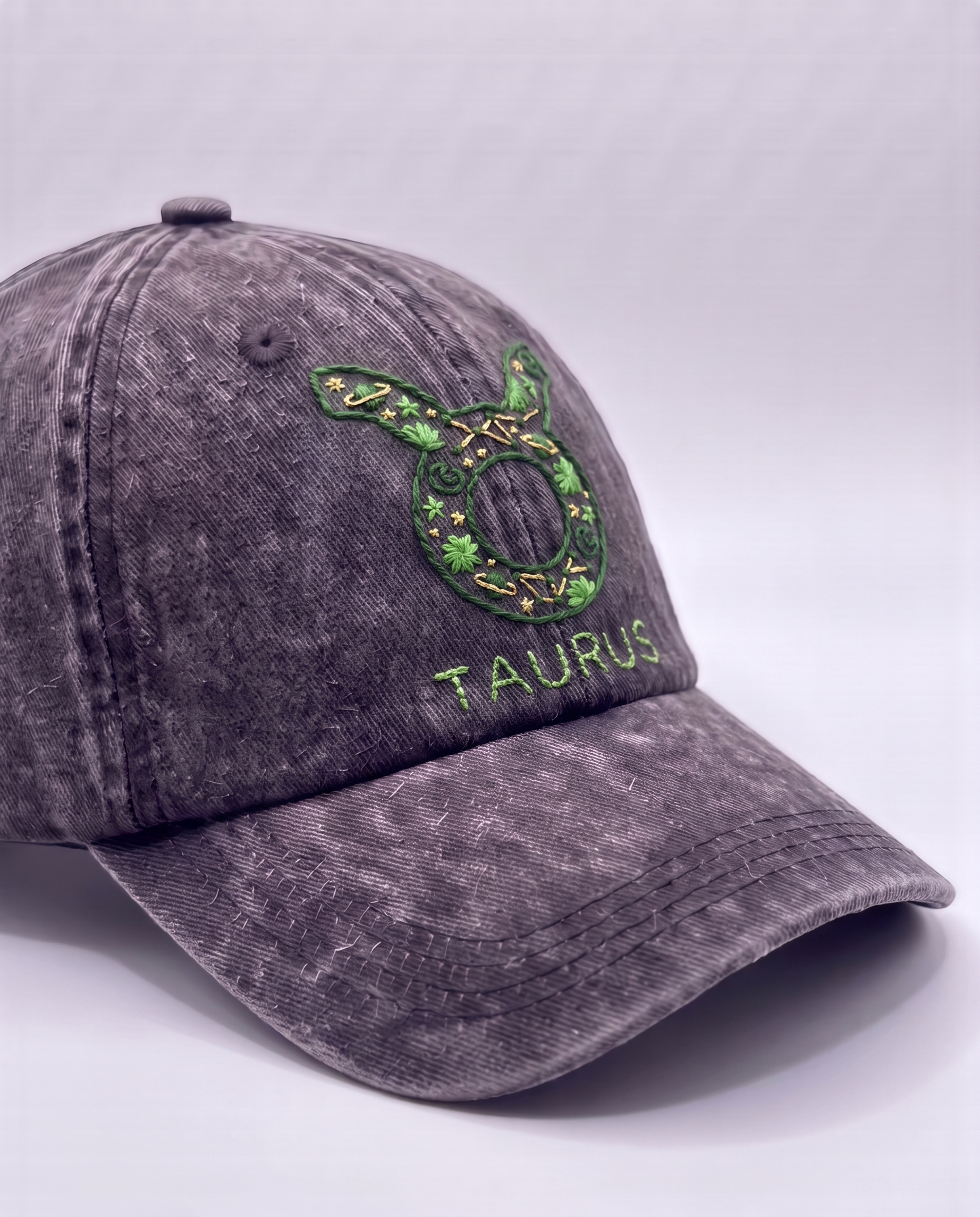 Zodiac Sign Embroidered Cap, Choose Your Star Sign