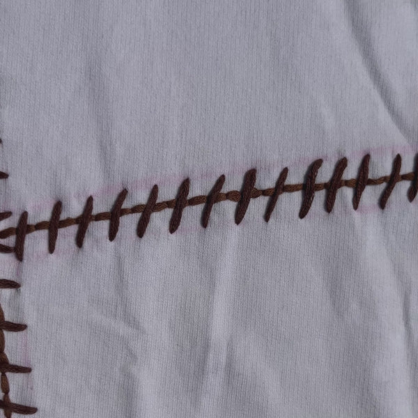 Gridlock handcrafted Oversized T-shirt (Unisex)